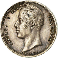 Frankrijk, Token, Quinaire du Sacre de Charles X à Reims, 1825, Gayrard, PR
