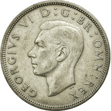 Coin, Great Britain, George VI, 1/2 Crown, 1939, AU(50-53), Silver, KM:856