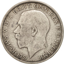 GREAT BRITAIN, Florin, Two Shillings, 1921, KM #817a, VF(20-25), Silver, 28.3,..