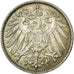 Coin, GERMANY - EMPIRE, Wilhelm II, Mark, 1909, Berlin, AU(55-58), Silver, KM:14