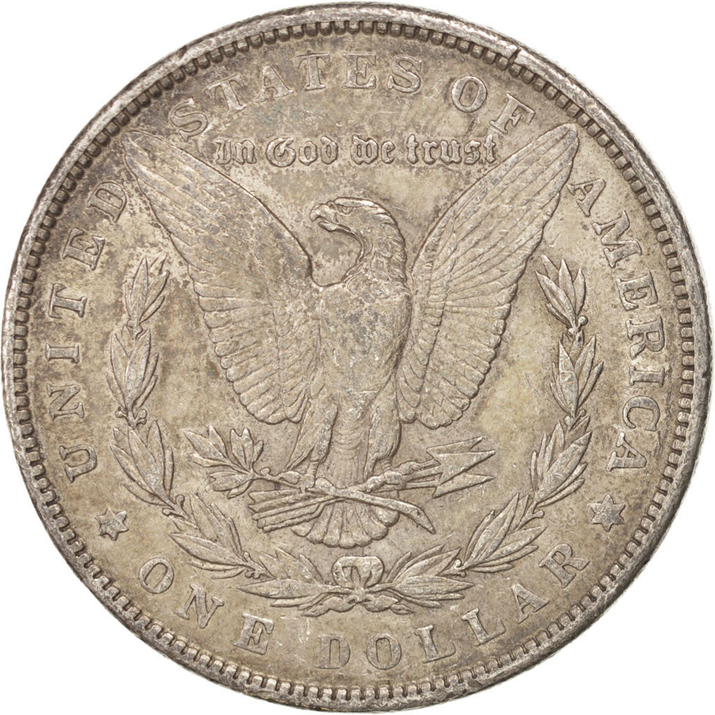 UNITED STATES, Morgan Dollar, Dollar, 1889, U.S. Mint, KM #110, AU(50-53),...