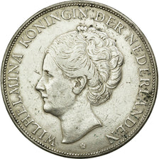 Moneta, Paesi Bassi, Wilhelmina I, 2-1/2 Gulden, 1930, BB, Argento, KM:165