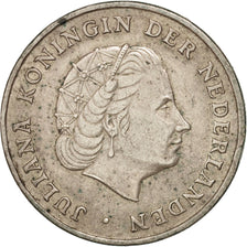 NETHERLANDS ANTILLES, Gulden, 1952, KM #2, AU(50-53), Silver, 28, 9.94