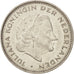 Pays-Bas, Juliana, 2 1/2 Gulden 1969, KM 191