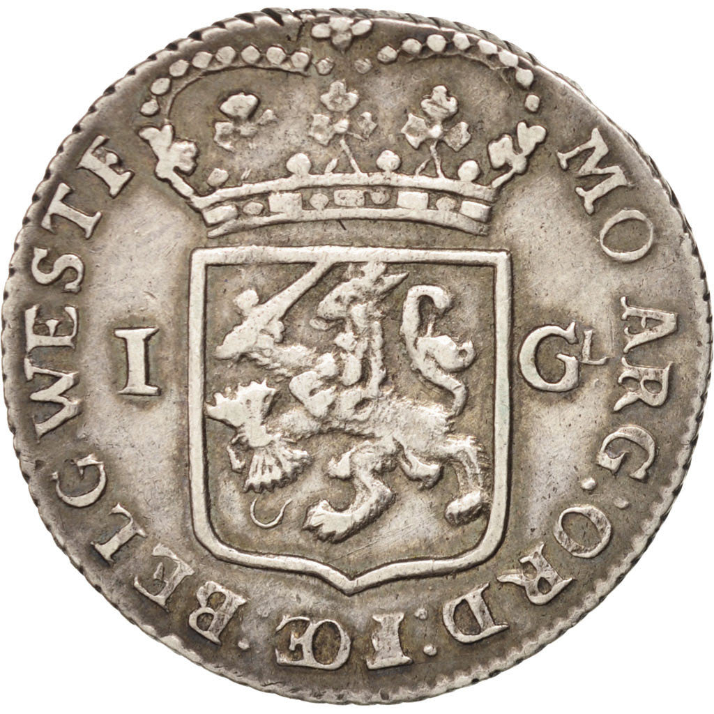 Pays-Bas, Frise Occidentale, 1 Gulden 1794, KM 97.5