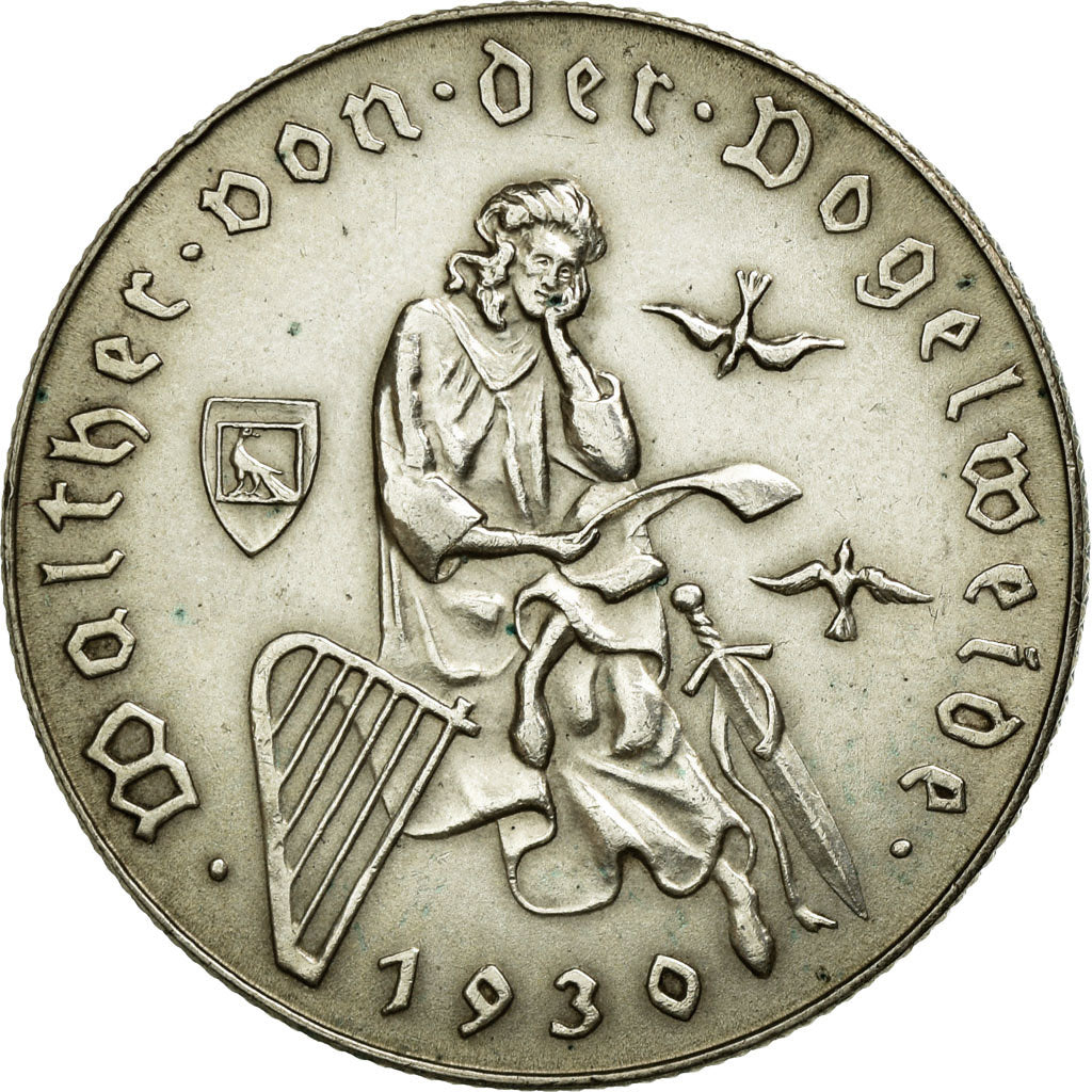 Münze, Österreich, 2 Schilling, 1930, VZ, Silber, KM:2845