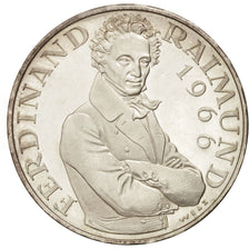 AUSTRIA, 25 Schilling, 1966, KM #2899, AU(55-58), Silver, 30, 13.02