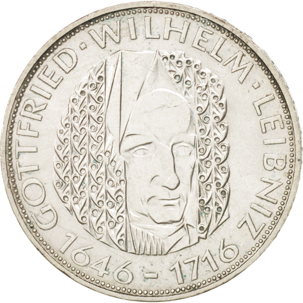 GERMANY - FEDERAL REPUBLIC, 5 Mark, 1966, Munich, KM #119.1, AU(55-58), Silver,.