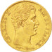 FRANCE, Charles X, 20 Francs, 1825, Paris, KM #726.1, AU(50-53), Gold, Gadoury..