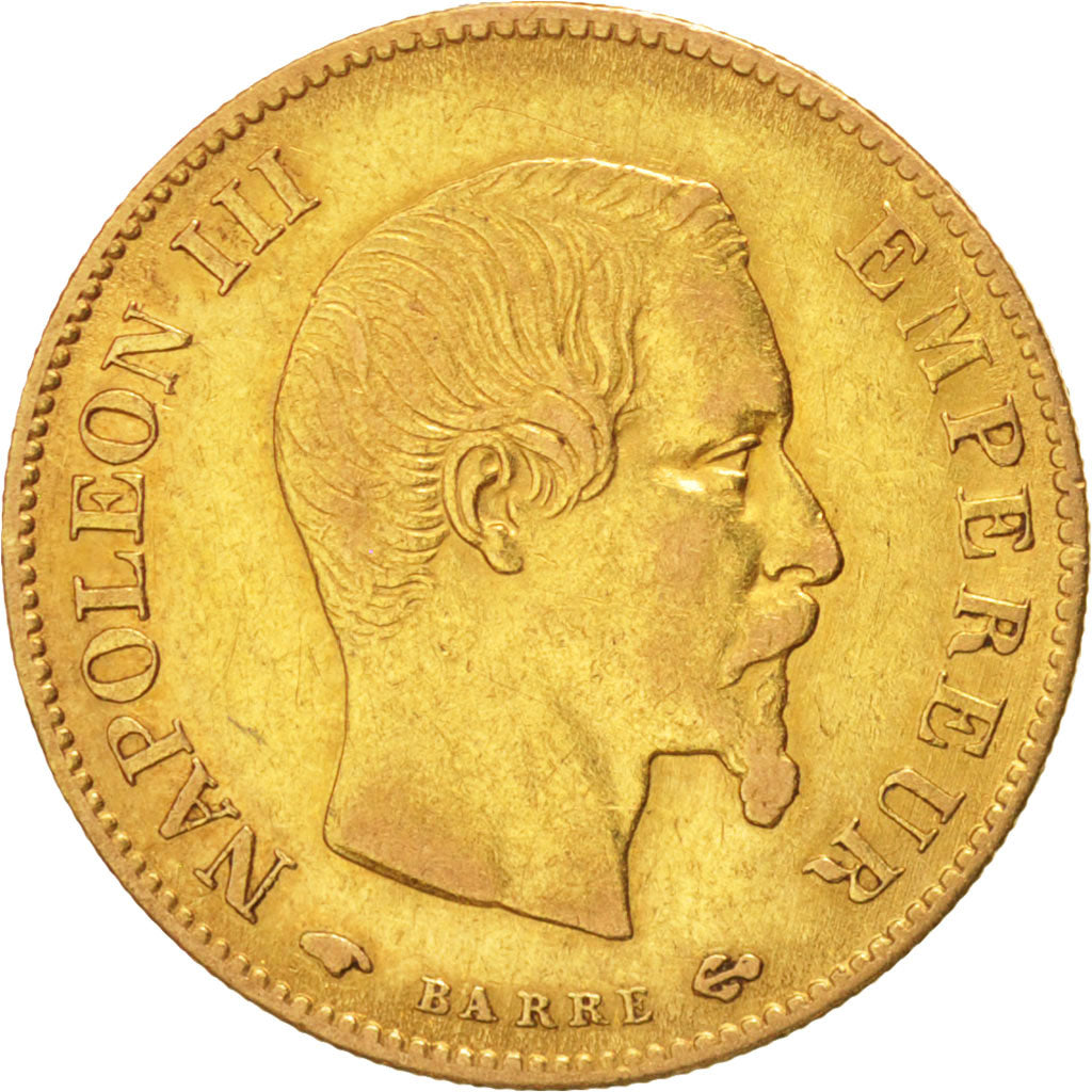 Monnaie, France, Napoleon III, Napoléon III, 10 Francs, 1859, Paris, TTB, Or