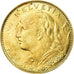 Coin, Switzerland, 10 Francs, 1922, Bern, AU(55-58), Gold, KM:36