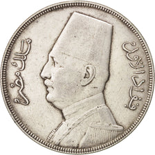 Egypte, Fouad Ier, 20 Piastres 1352AH/1933, KM 352