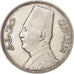 Egypte, Fouad Ier, 20 Piastres 1352AH/1933, KM 352