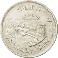 EGYPT, 50 Piastres, 1964, KM #407, AU(55-58), Silver, 20.45