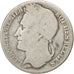BELGIUM, Franc, 1844, KM #7.1, F(12-15), Silver, 4.58
