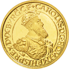BELGIUM, 50 ECU, 1987, KM #167, MS(65-70), Gold, 23, 17.32