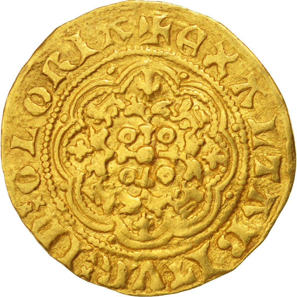 Great Britain, 1/4 Nobel, EF(40-45), Gold, 1.92