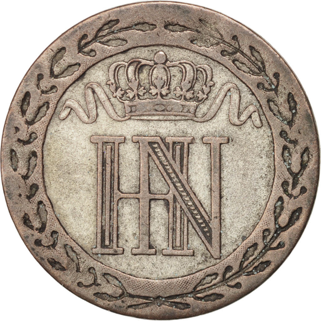 Coin, German States, WESTPHALIA, Jerome, 20 Centimes, 1812, Cassel, EF(40-45)
