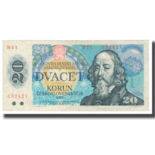 Banknote, Czechoslovakia, 20 Korun, 1988, KM:95, VF(30-35)
