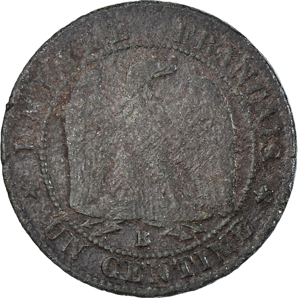 Monnaie, France, Centime, 1857
