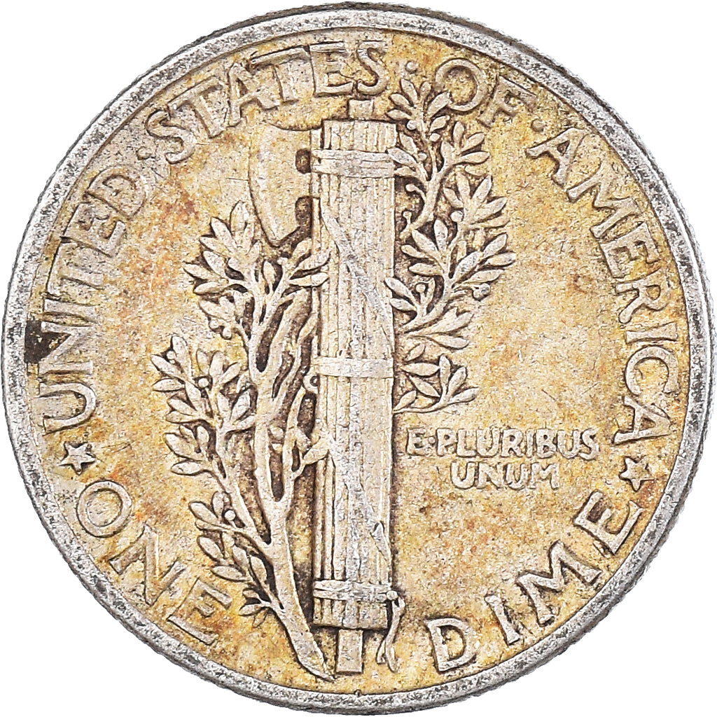 Moneda, Estados Unidos, Dime, 1942