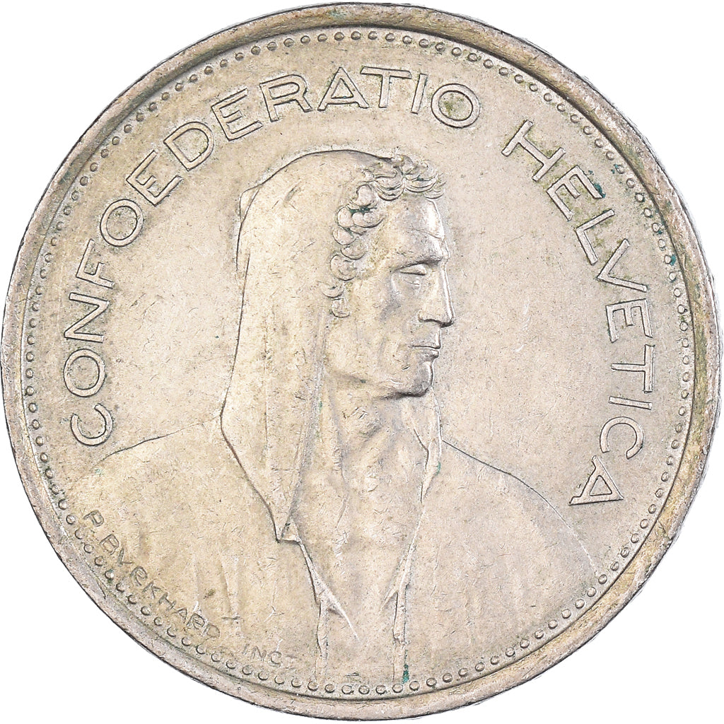 Moneta, Svizzera, 5 Francs, 1970