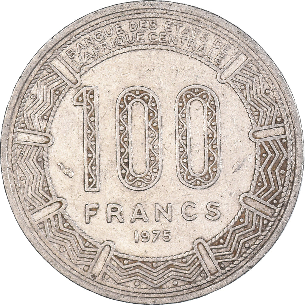 Münze, Kamerun, 100 Francs, 1975