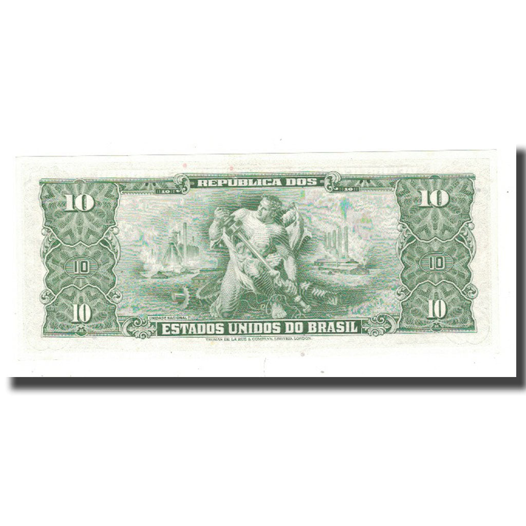 Banknote, Brazil, 1 Centavo on 10 Cruzeiros, KM:183b, UNC(65-70)