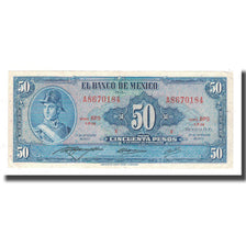 Banknote, Mexico, 50 Pesos, 1972, 1972-12-29, KM:49u, EF(40-45)