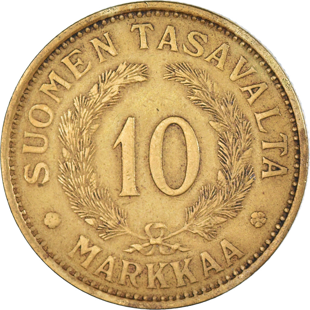 Münze, Finnland, 10 Markkaa, 1936