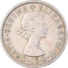Moneda, Gran Bretaña, Florin, Two Shillings, 1954