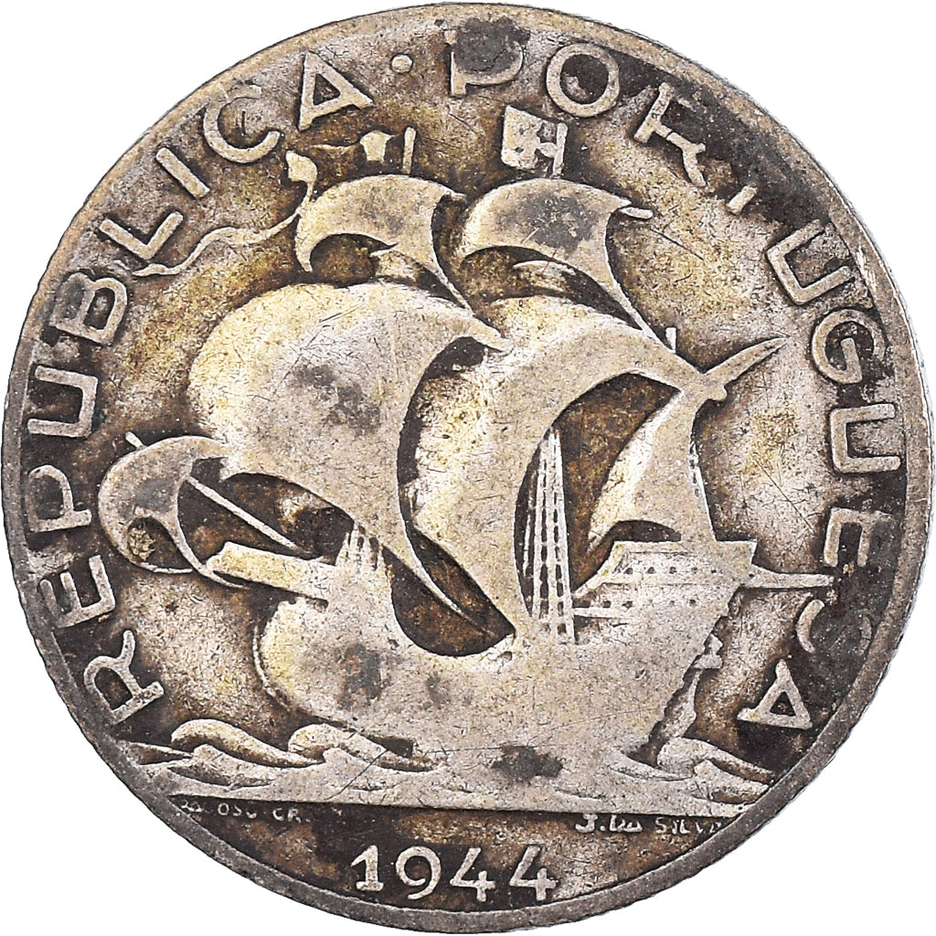 Moneda, Portugal, 2-1/2 Escudos, 1944