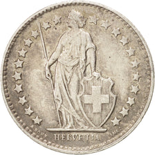 SWITZERLAND, 1/2 Franc, 1929, Bern, KM #23, EF(40-45), Silver, 18.2, 2.47