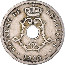 Coin, Belgium, 5 Centimes, 1903