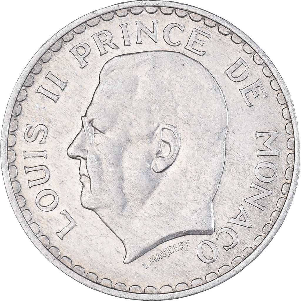 Moneta, Monaco, 5 Francs, 1945