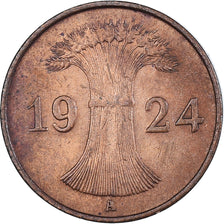 Münze, Deutschland, Weimarer Republik, Rentenpfennig, 1924
