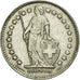 Coin, Switzerland, 1/2 Franc, 1952, Bern, AU(55-58), Silver, KM:23
