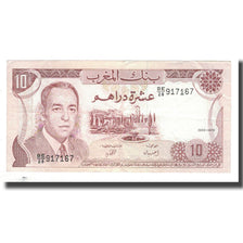 Banknot, Maroko, 10 Dirhams, 1985, Undated, KM:57b, VF(30-35)
