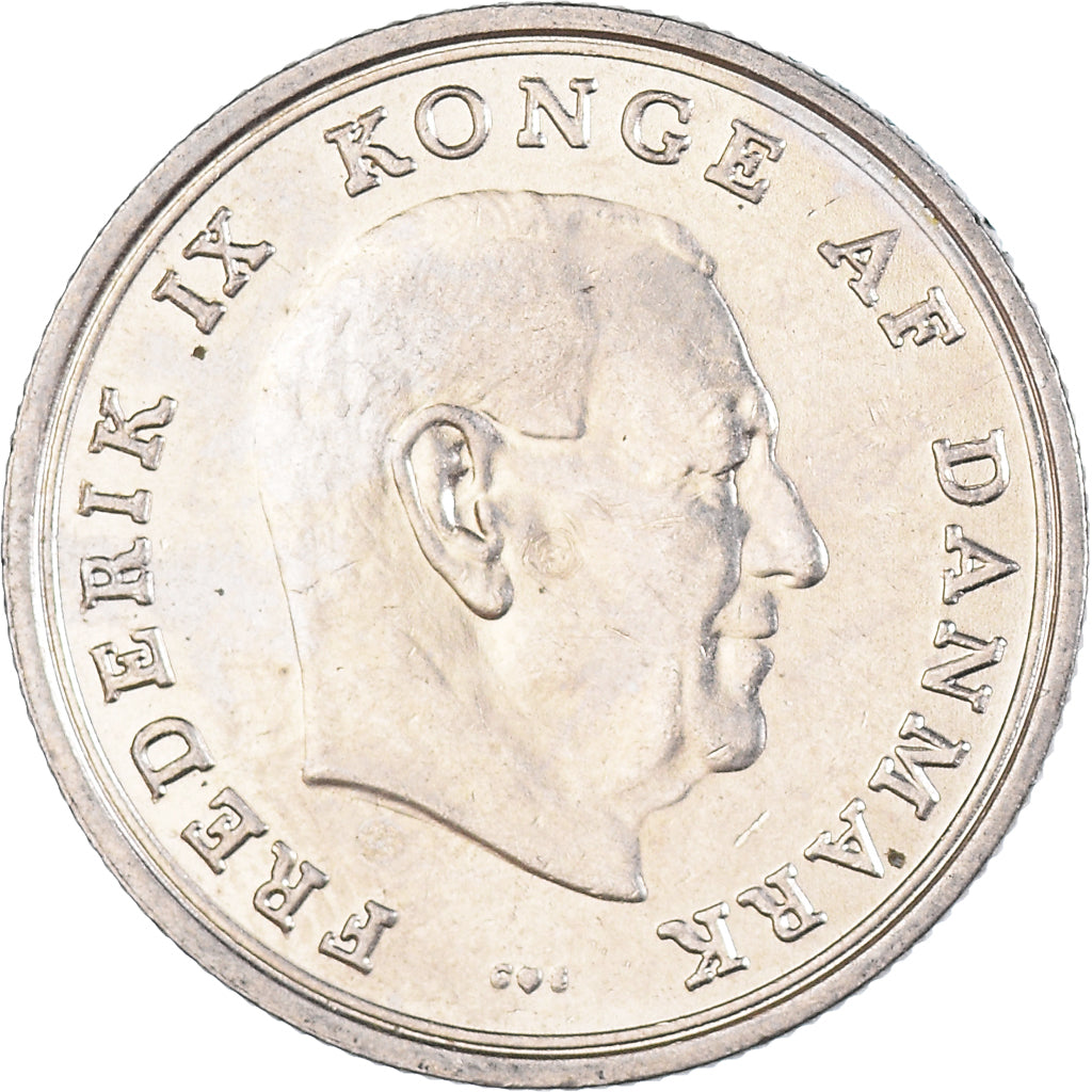 Munten, Denemarken, Krone, 1970