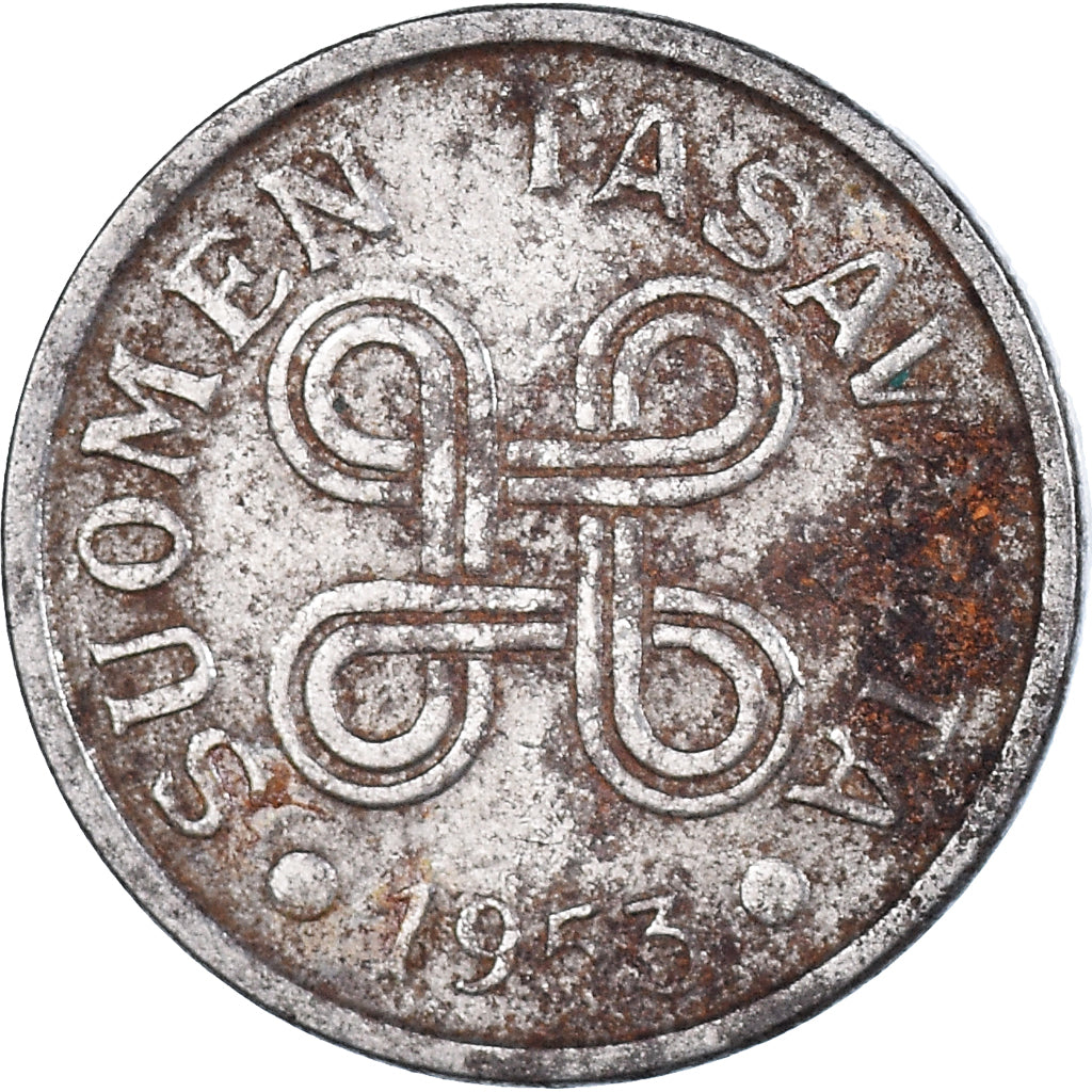 Moneta, Finlandia, 5 Markkaa, 1953