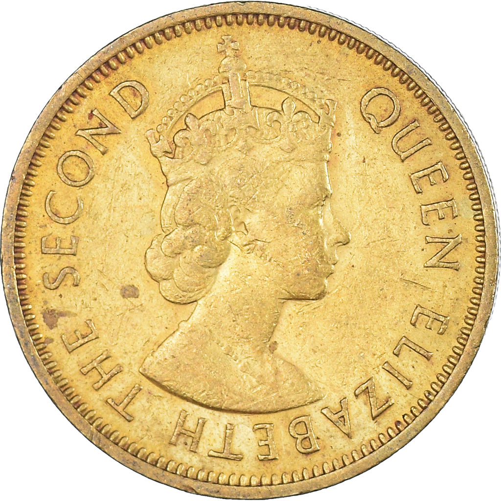 Moneda, Hong Kong, 10 Cents, 1967
