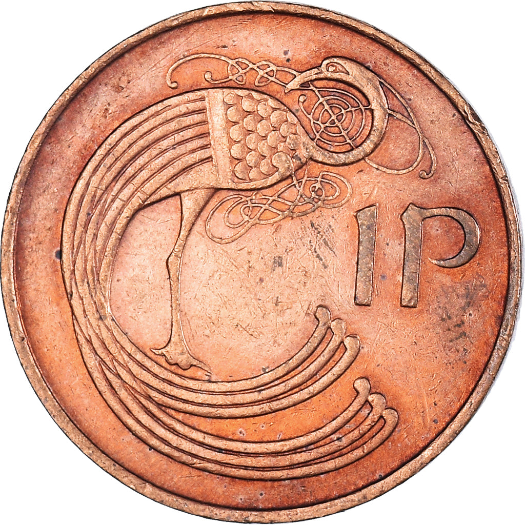 Coin, IRELAND REPUBLIC, Penny, 1974