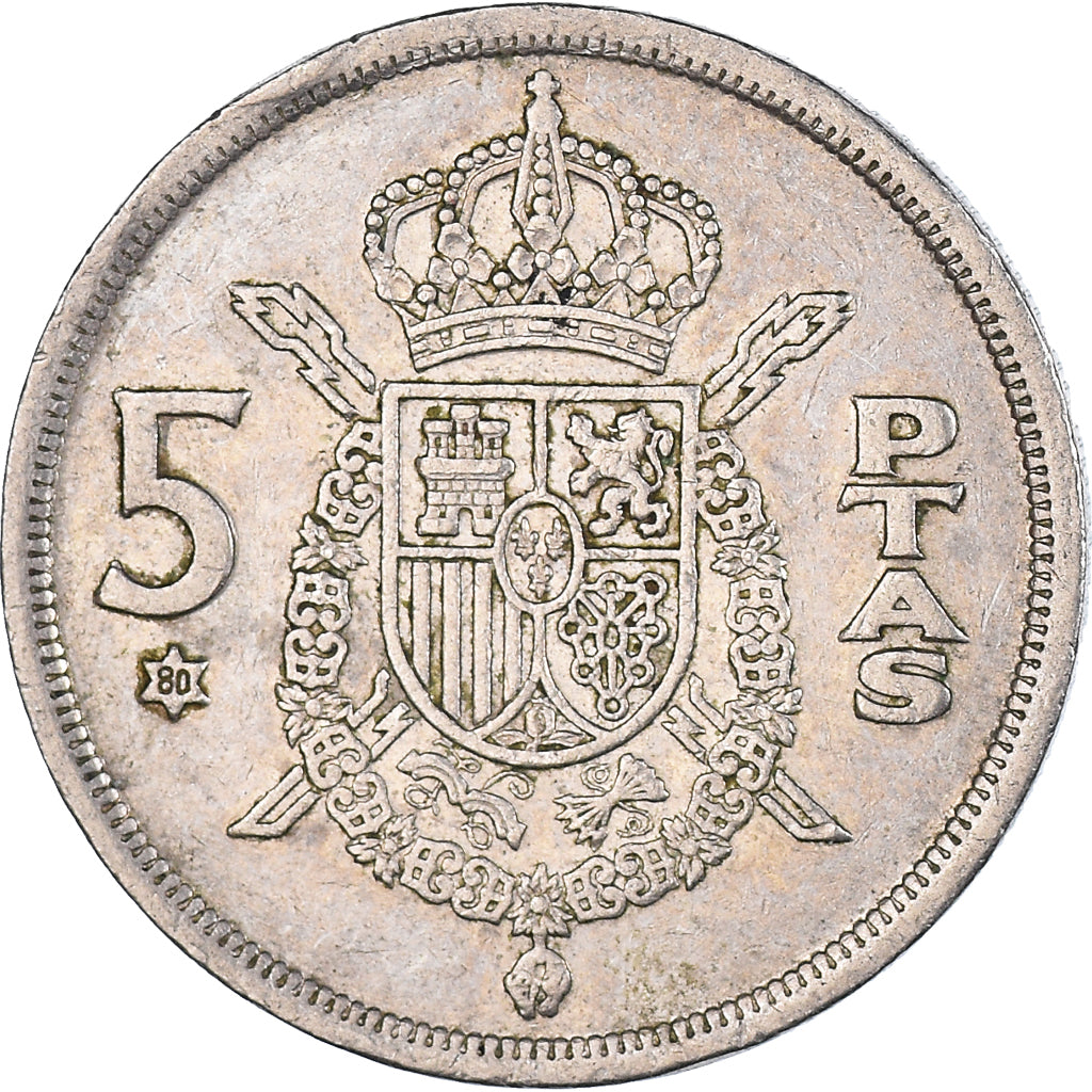 Coin, Spain, 5 Pesetas