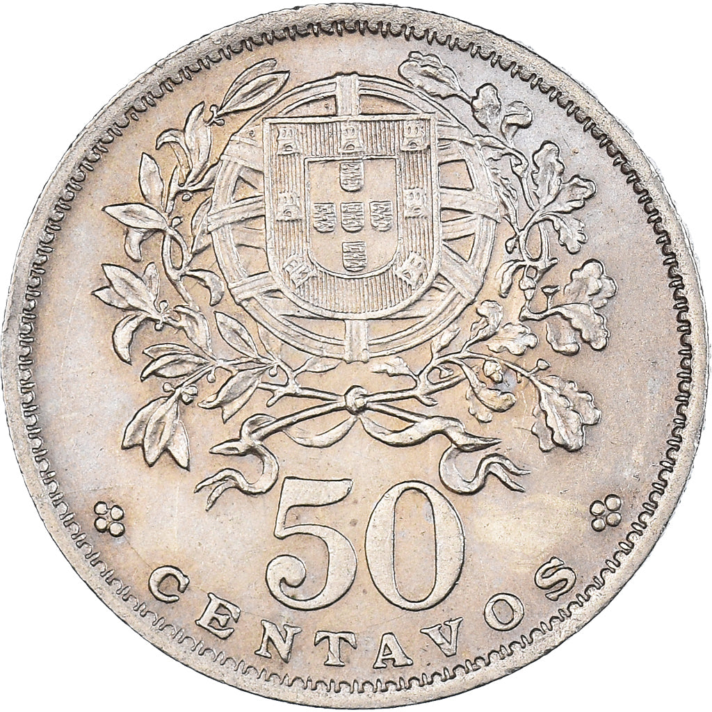 Coin, Portugal, 50 Centavos, 1958
