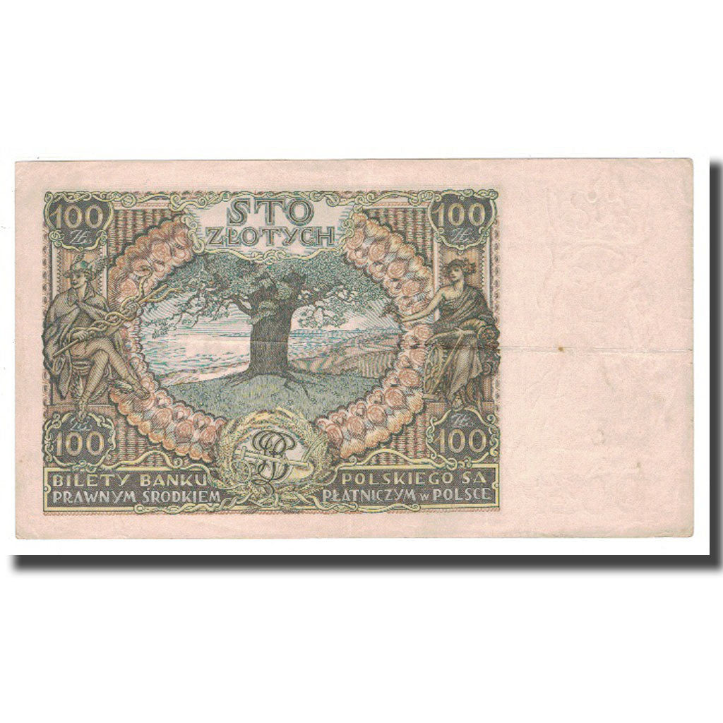 Banknote, Poland, 100 Zlotych, 1932, 1932-06-02, KM:74a, EF(40-45)