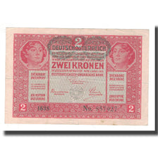 Banknote, Austria, 2 Kronen, 1917, 1917-03-01, KM:50, VF(20-25)