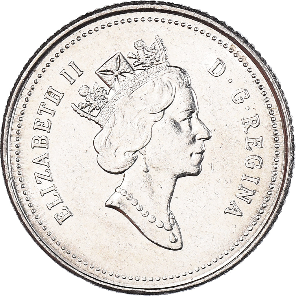 Moeda, Canadá, 10 Cents, 1992