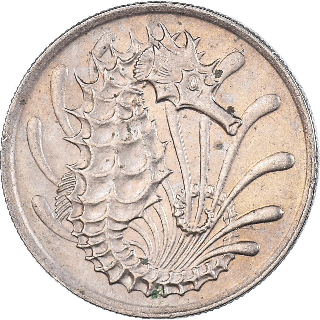 Moneta, Singapur, 10 Cents, 1970