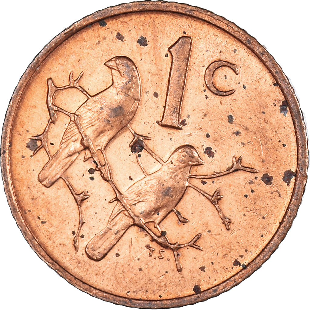Moneda, Sudáfrica, Cent, 1971