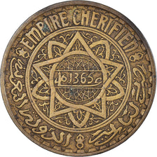 Moeda, Marrocos, 5 Francs, 1365